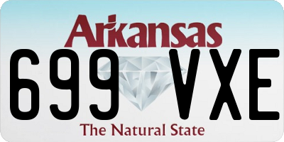 AR license plate 699VXE
