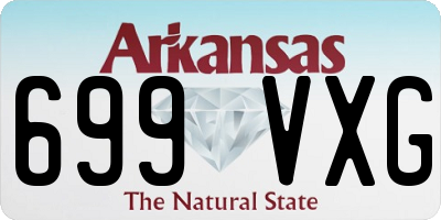 AR license plate 699VXG