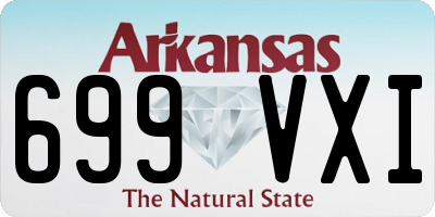 AR license plate 699VXI