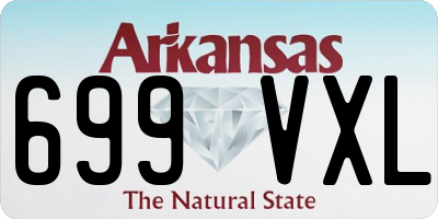 AR license plate 699VXL