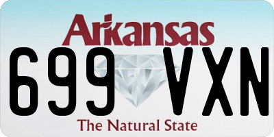 AR license plate 699VXN