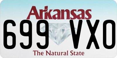 AR license plate 699VXO