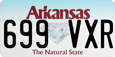 AR license plate 699VXR