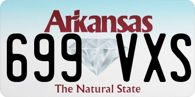 AR license plate 699VXS