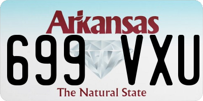AR license plate 699VXU