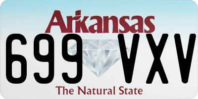 AR license plate 699VXV
