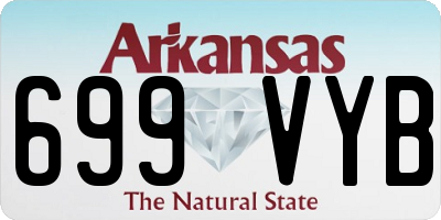 AR license plate 699VYB