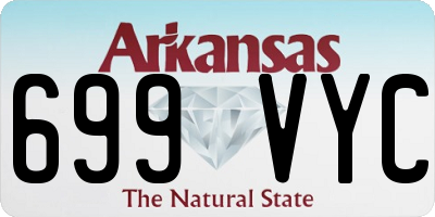AR license plate 699VYC