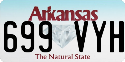 AR license plate 699VYH