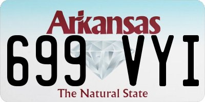 AR license plate 699VYI