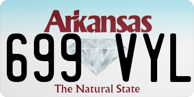 AR license plate 699VYL