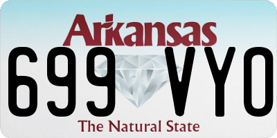 AR license plate 699VYO