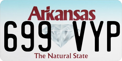 AR license plate 699VYP