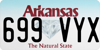 AR license plate 699VYX