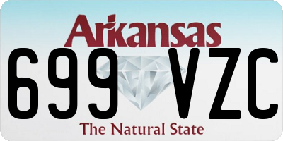 AR license plate 699VZC