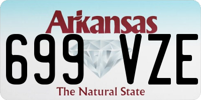 AR license plate 699VZE
