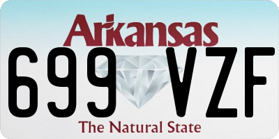 AR license plate 699VZF