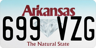AR license plate 699VZG