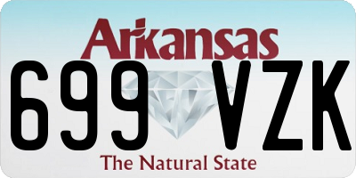 AR license plate 699VZK