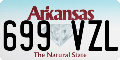 AR license plate 699VZL