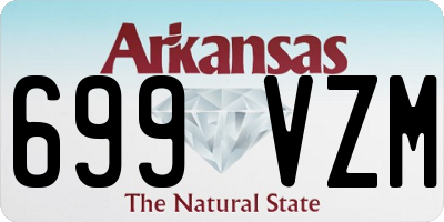 AR license plate 699VZM