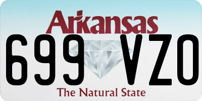 AR license plate 699VZO