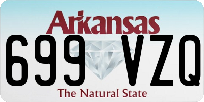 AR license plate 699VZQ