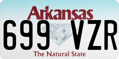 AR license plate 699VZR