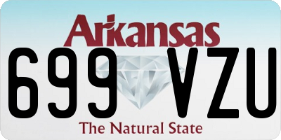 AR license plate 699VZU