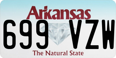 AR license plate 699VZW