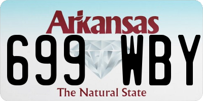 AR license plate 699WBY
