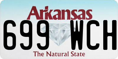 AR license plate 699WCH