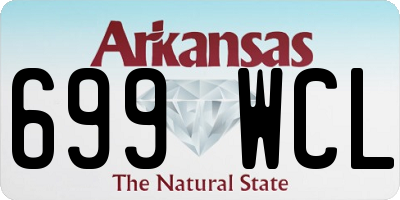 AR license plate 699WCL