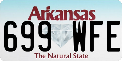 AR license plate 699WFE