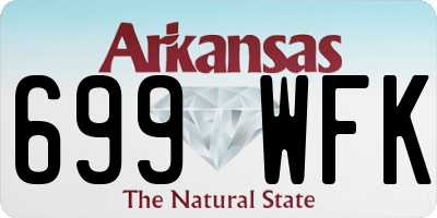 AR license plate 699WFK