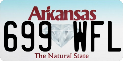 AR license plate 699WFL