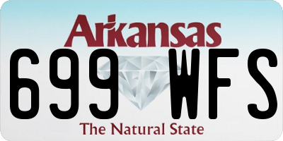 AR license plate 699WFS