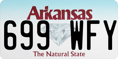 AR license plate 699WFY