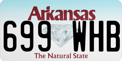AR license plate 699WHB
