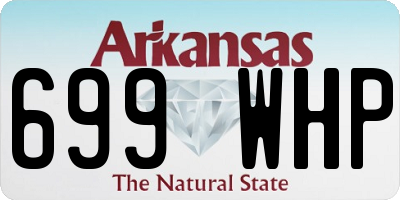 AR license plate 699WHP