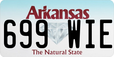 AR license plate 699WIE