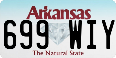 AR license plate 699WIY