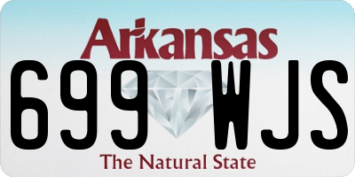 AR license plate 699WJS