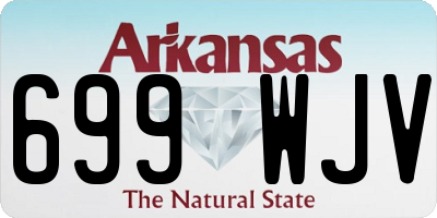 AR license plate 699WJV