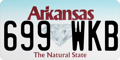 AR license plate 699WKB