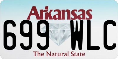AR license plate 699WLC