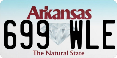 AR license plate 699WLE