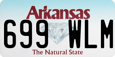 AR license plate 699WLM