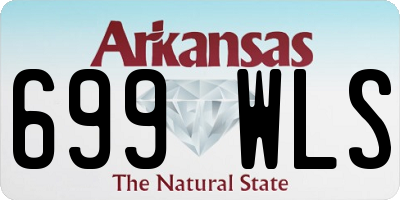 AR license plate 699WLS