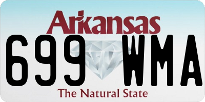 AR license plate 699WMA